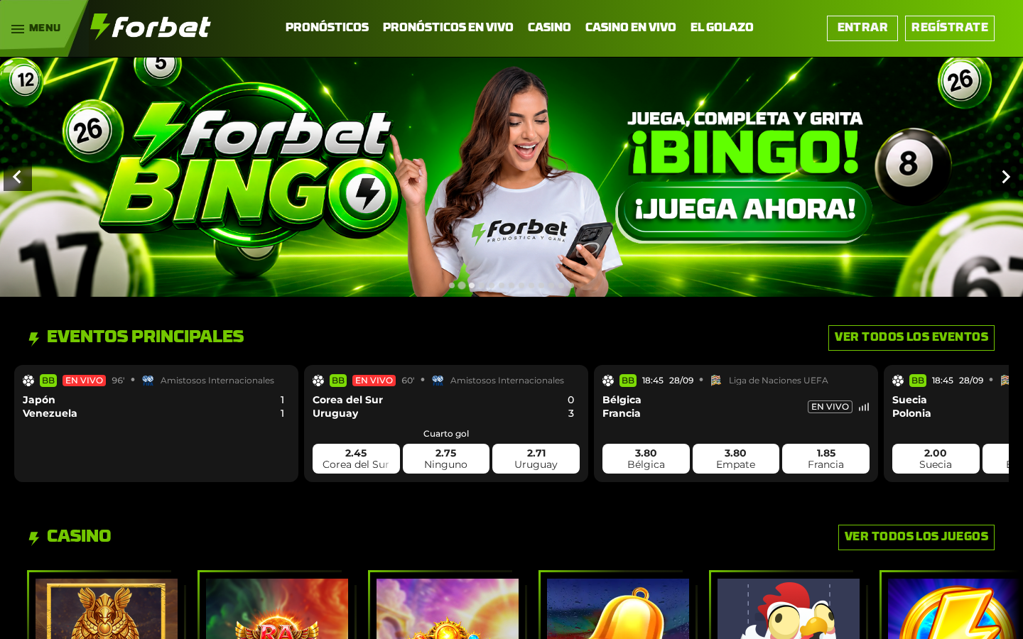 Captura pública de F0rbet